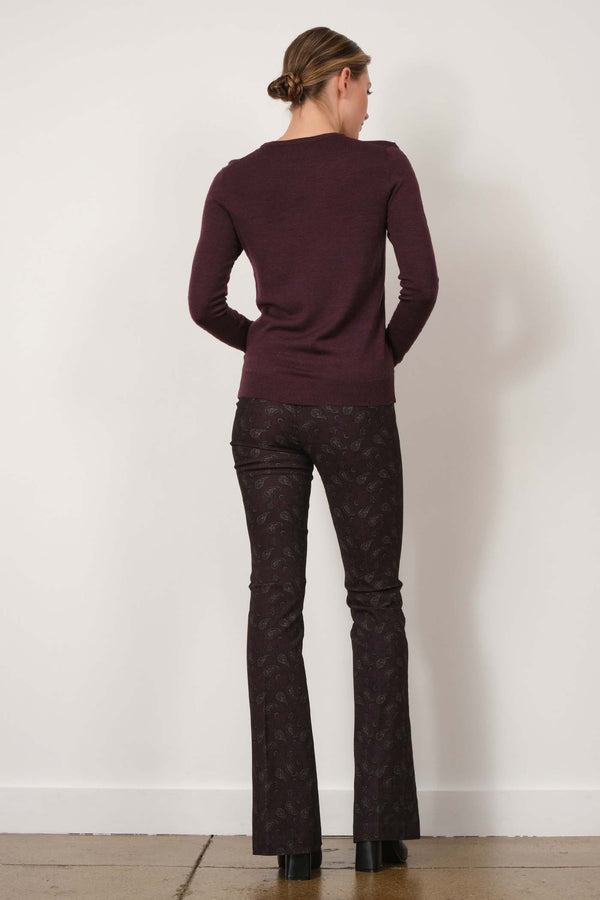 Avenue Montaigne BELLINI Paisley Purple