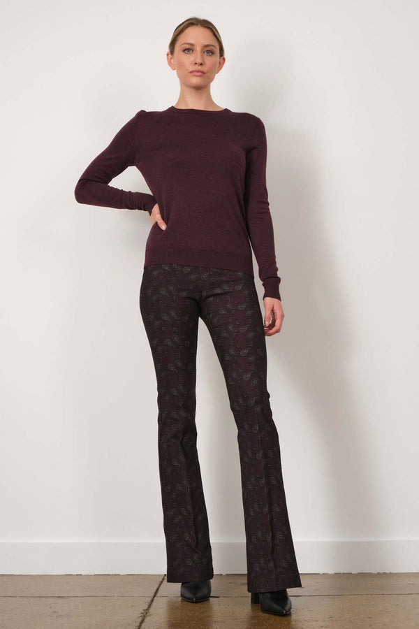 avenue montaigne BELLINI Paisley Purple