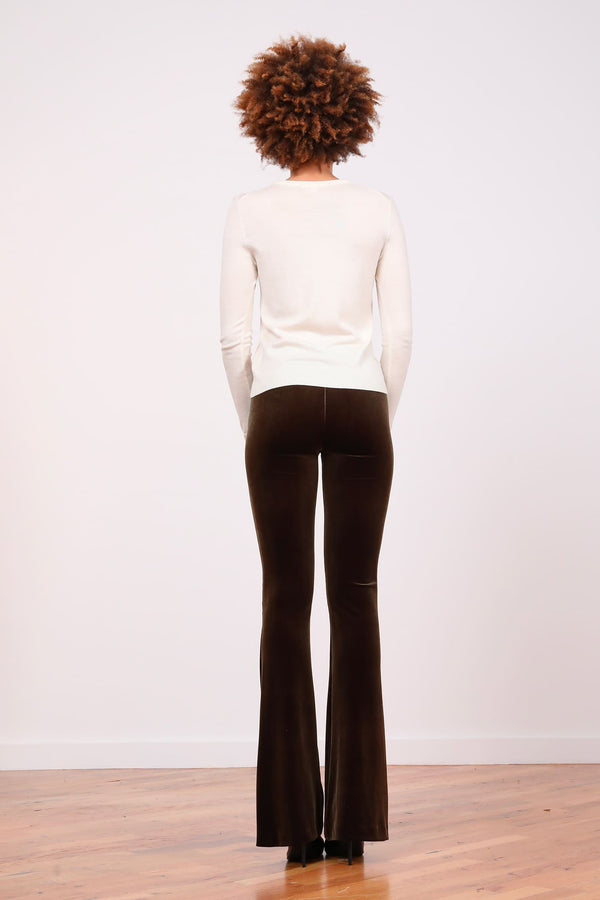 Avenue Montaigne BELLINI Velvet Olive Green