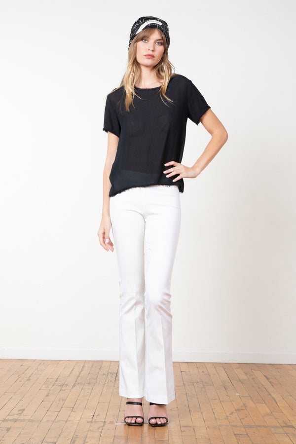 avenue montaigne BELLINI White Stretch