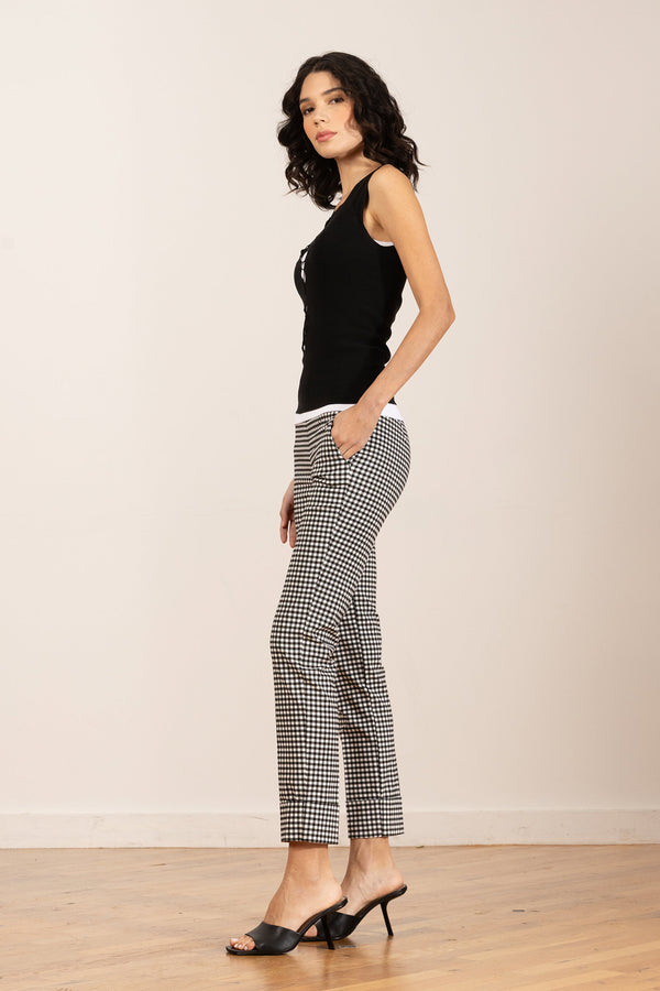 Avenue Montaigne BEN Check Black