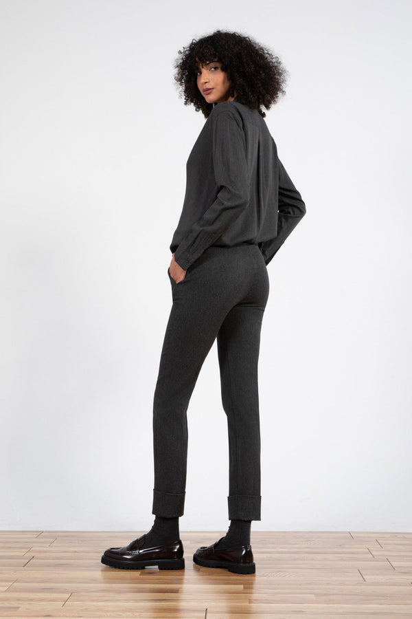 Avenue Montaigne BEN Flannel Charcoal