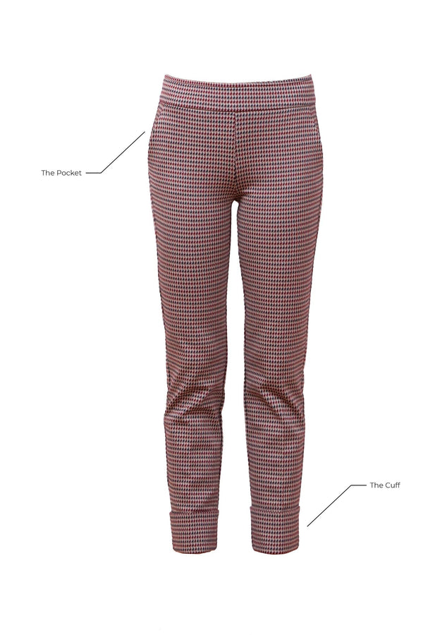 Avenue Montaigne BEN Houndstooth Plaid