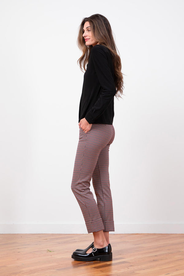 Avenue Montaigne BEN Houndstooth Plaid