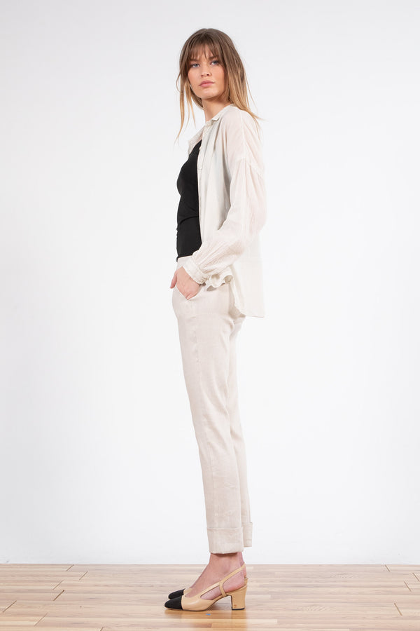 Avenue Montaigne BEN Linen Oatmeal