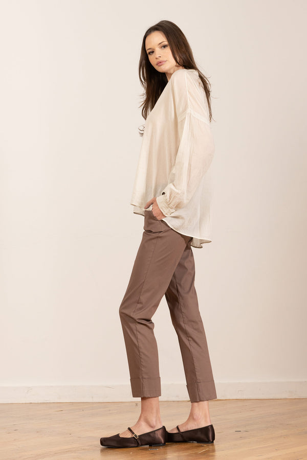 Avenue Montaigne BEN Poplin Choco