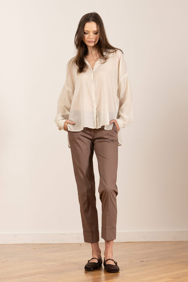 avenue montaigne BEN Poplin Choco