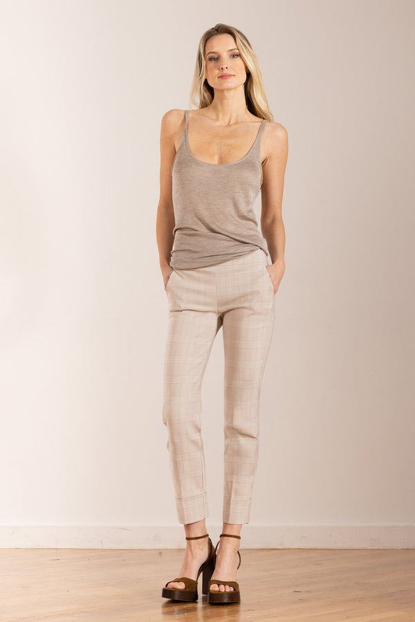 avenue montaigne BEN Wheat Plaid