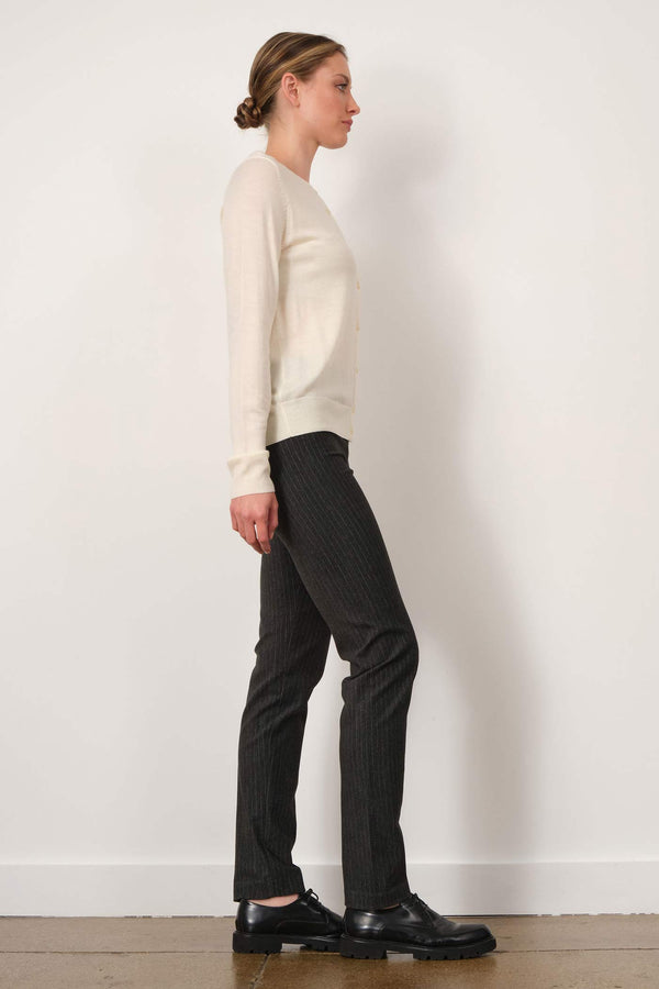 Avenue Montaigne BILLY Flannel Pinstripes Grey