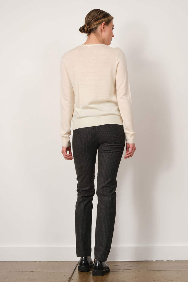 Avenue Montaigne BILLY Flannel Pinstripes Grey