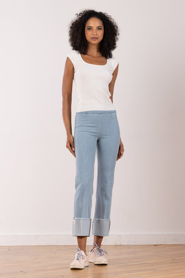 avenue montaigne BONNIE Bleached Denim