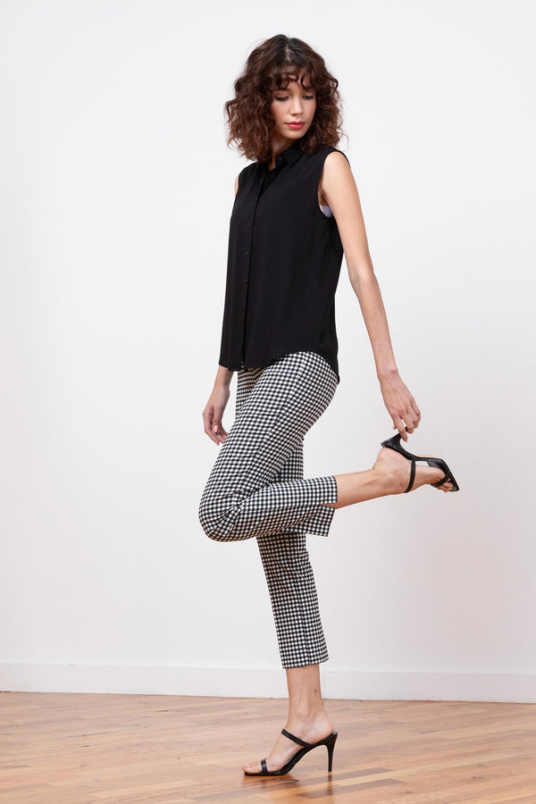 Avenue Montaigne BRIGITTE Check Black