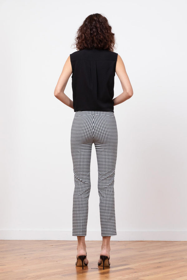 Avenue Montaigne BRIGITTE Check Black