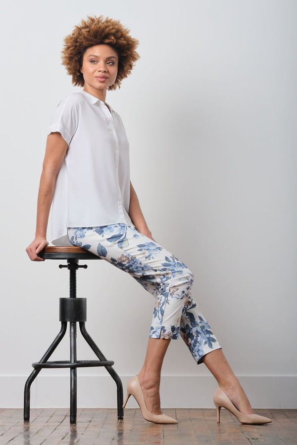 Avenue Montaigne BRIGITTE Flowers Blue