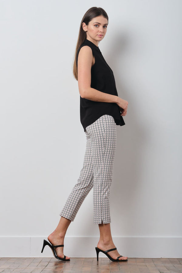 Avenue Montaigne BRIGITTE Houndstooth Blush