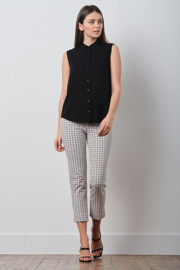 avenue montaigne BRIGITTE Houndstooth Blush