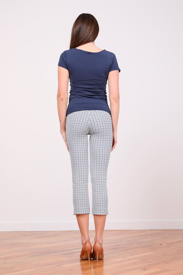 Avenue Montaigne BRIGITTE Houndstooth Slate