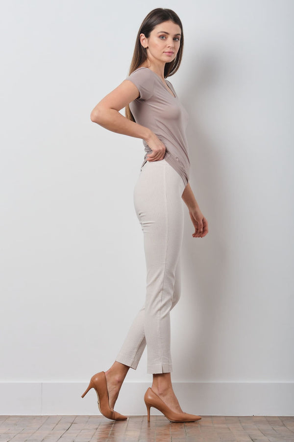 Avenue Montaigne BRIGITTE Seersucker Beige