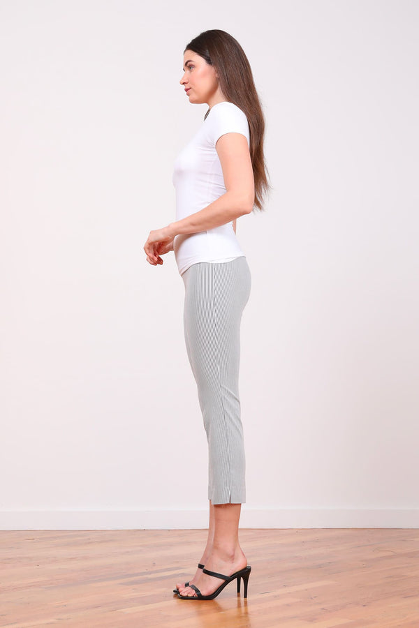 Avenue Montaigne BRIGITTE Seersucker Grey