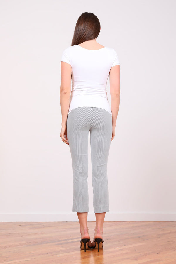 Avenue Montaigne BRIGITTE Seersucker Grey