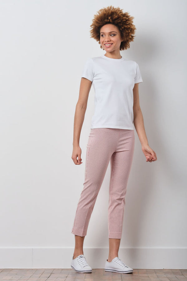 Avenue Montaigne BRIGITTE Seersucker Red