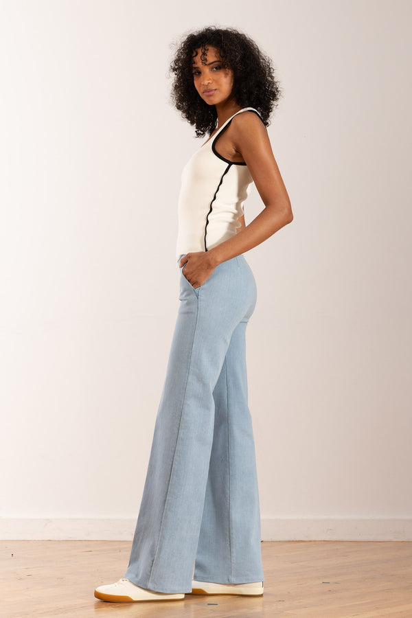 Avenue Montaigne CARLA Bleached Denim