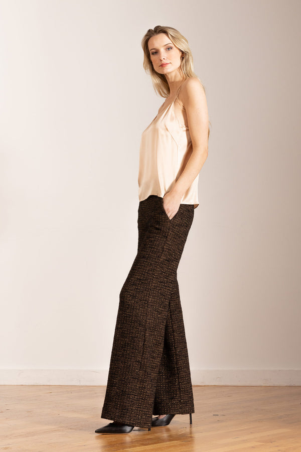 Avenue Montaigne CARLA Glitz Brown