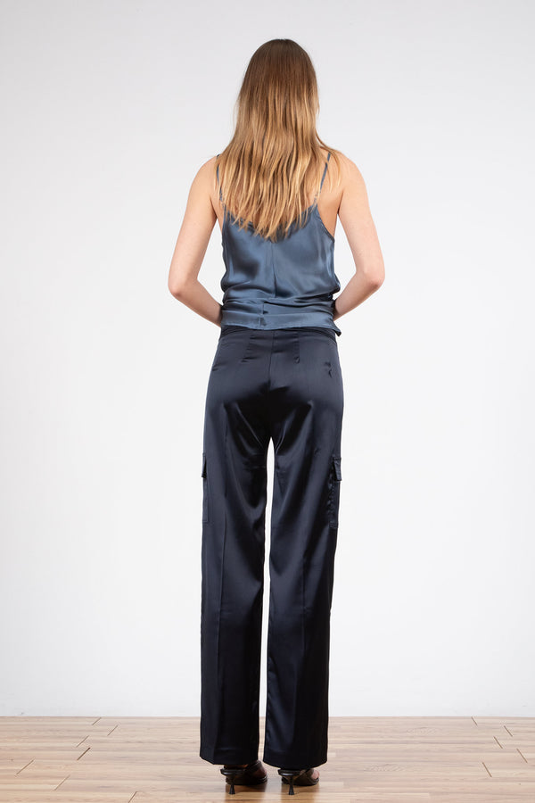 Avenue Montaigne ECLIPSE Satin Navy