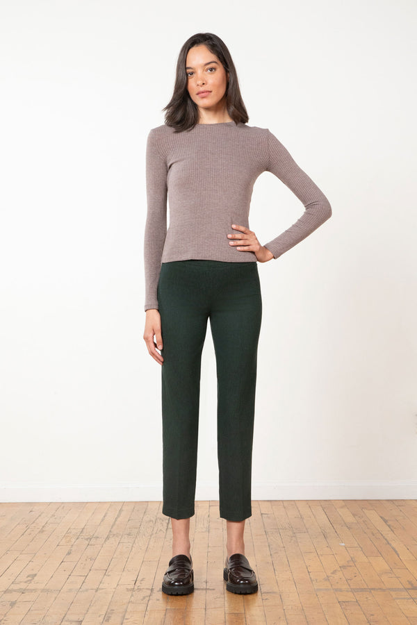 avenue montaigne EDITH Flannel Emerald