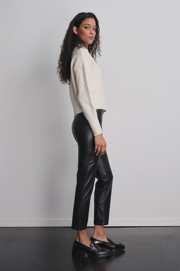 Avenue Montaigne EDITH Pleather Black