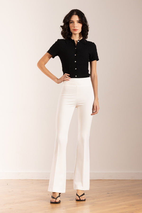 avenue montaigne FAME 4-Way Stretch Off-White