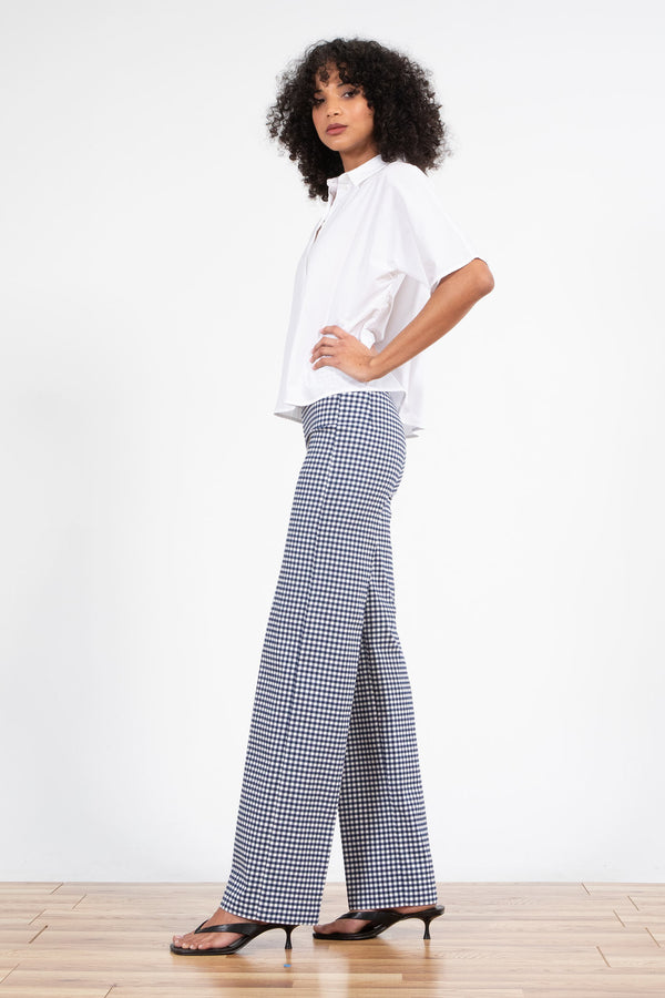 Avenue Montaigne FLAVIA Check Sailor