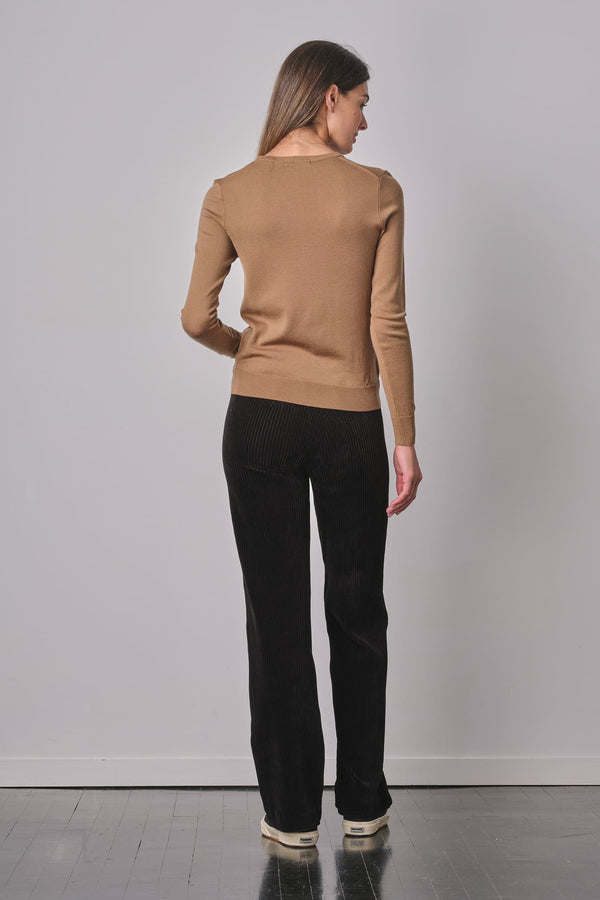 Avenue Montaigne FLAVIA Corduroy Black