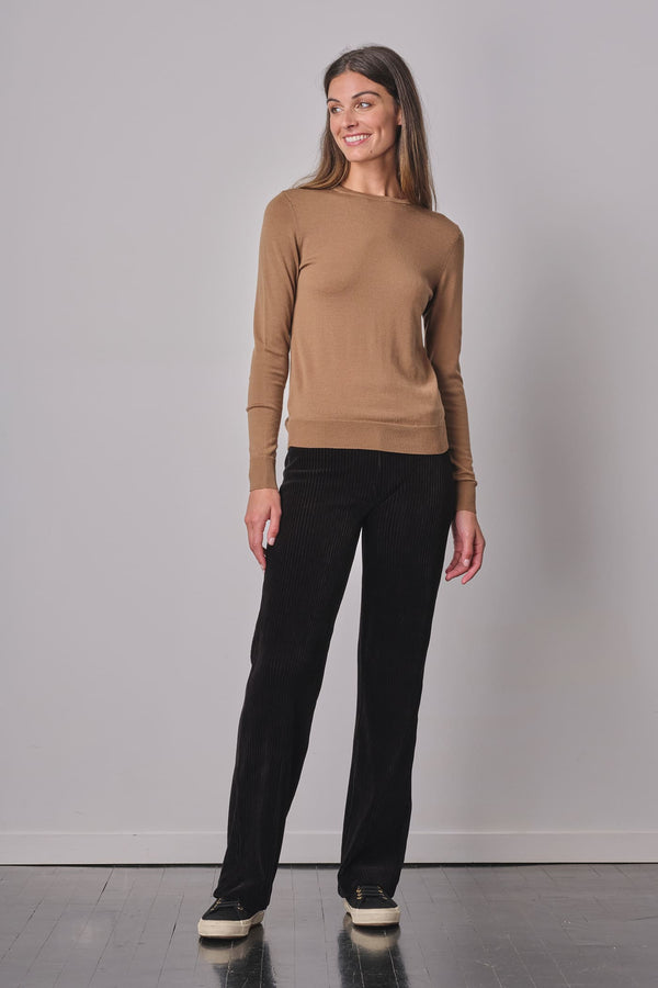 avenue montaigne FLAVIA Corduroy Black