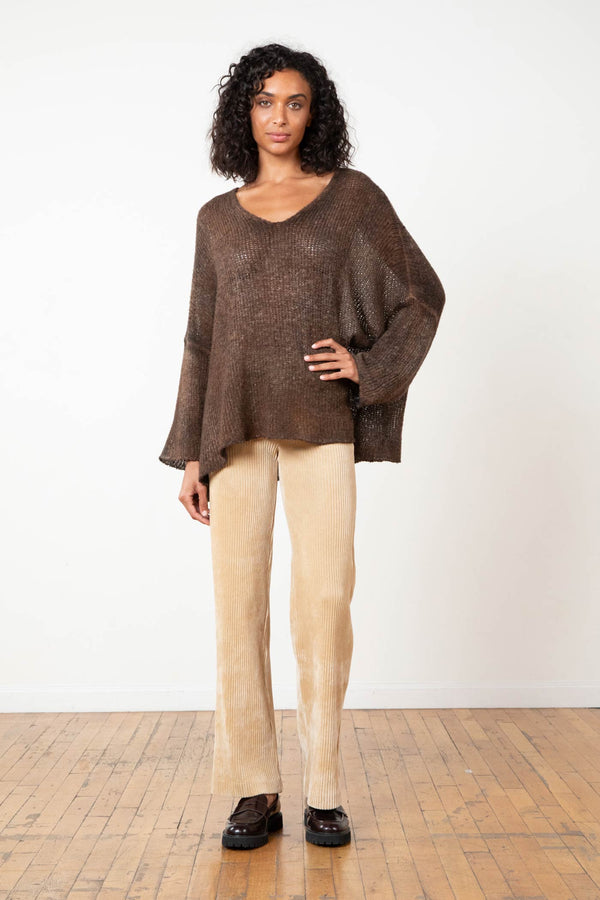 avenue montaigne FLAVIA Corduroy Khaki