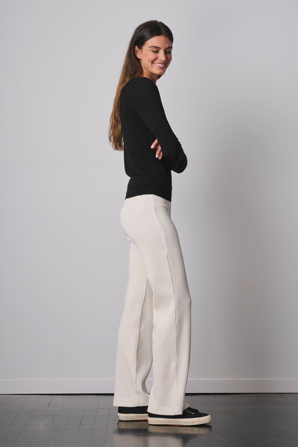 Avenue Montaigne FLAVIA Corduroy Winter White