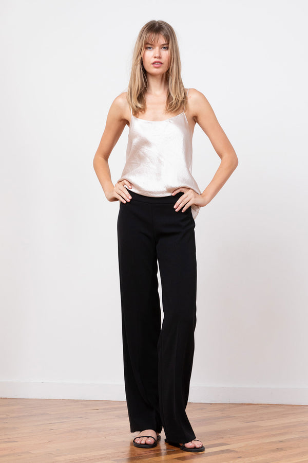 avenue montaigne FLAVIA Crepe Black