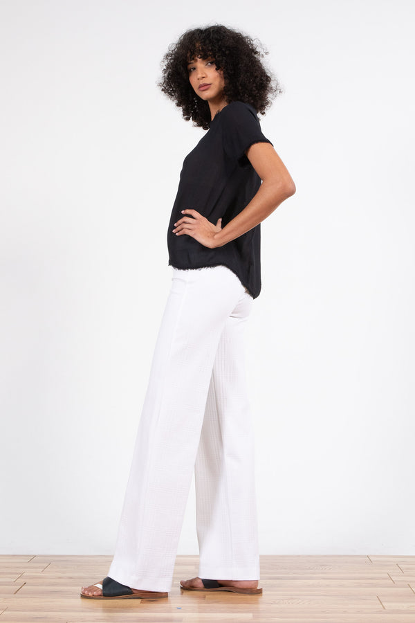 Avenue Montaigne FLAVIA Jacquard White