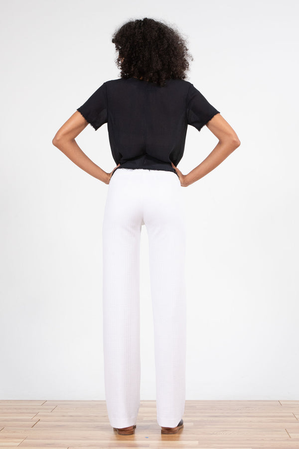 Avenue Montaigne FLAVIA Jacquard White