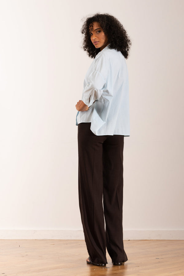 Avenue Montaigne FLAVIA Linen Espresso