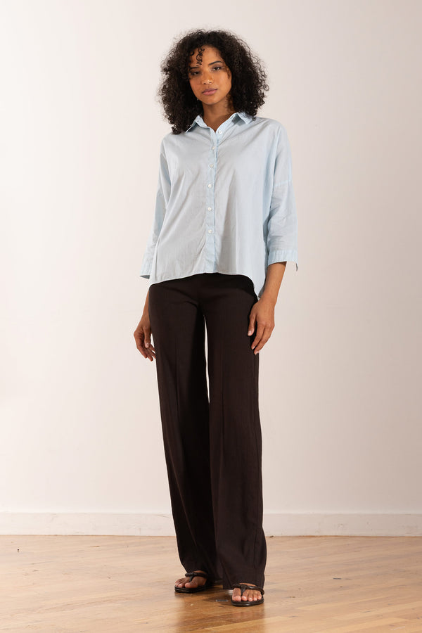 avenue montaigne FLAVIA Linen Espresso