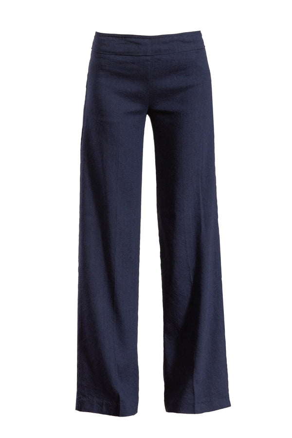 Avenue Montaigne FLAVIA Linen Navy