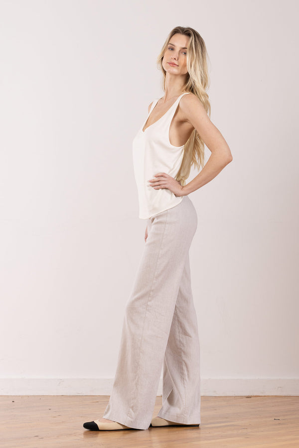 Avenue Montaigne FLAVIA Linen Oatmeal