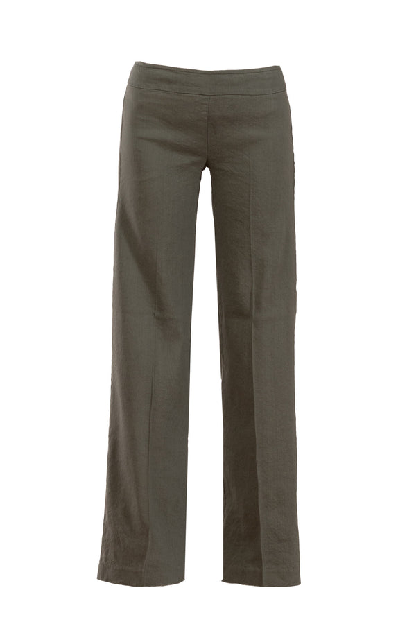 Avenue Montaigne FLAVIA Linen Olive Green