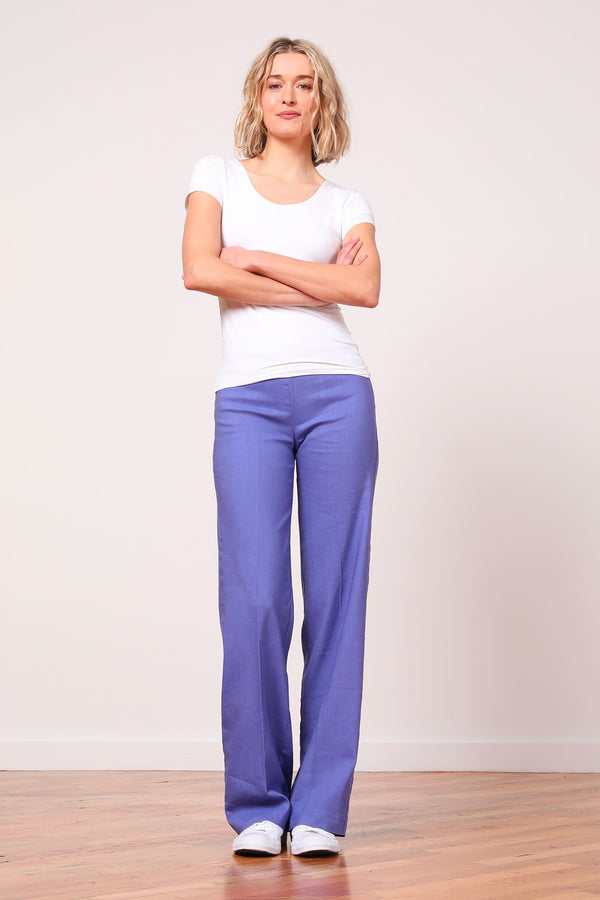 avenue montaigne FLAVIA Linen Purple