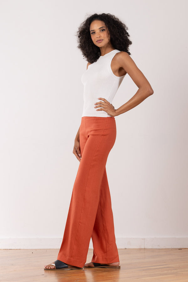 Avenue Montaigne FLAVIA Linen Saffron