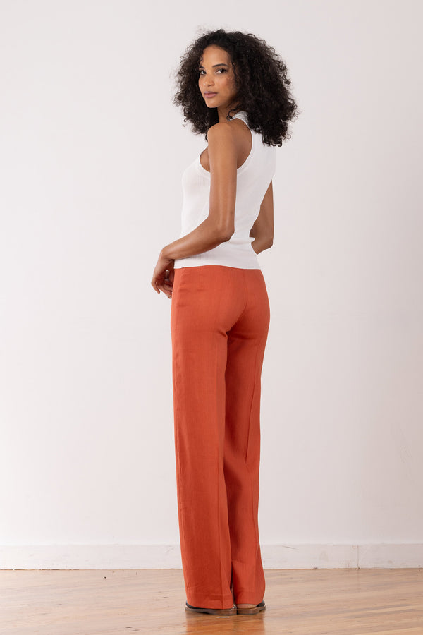 Avenue Montaigne FLAVIA Linen Saffron