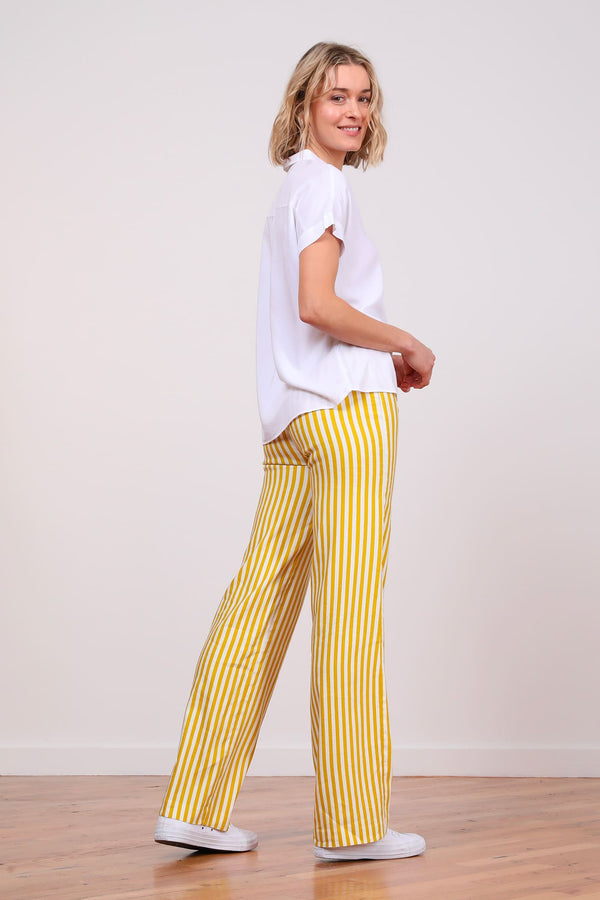 Avenue Montaigne FLAVIA Linen Stripes Awning