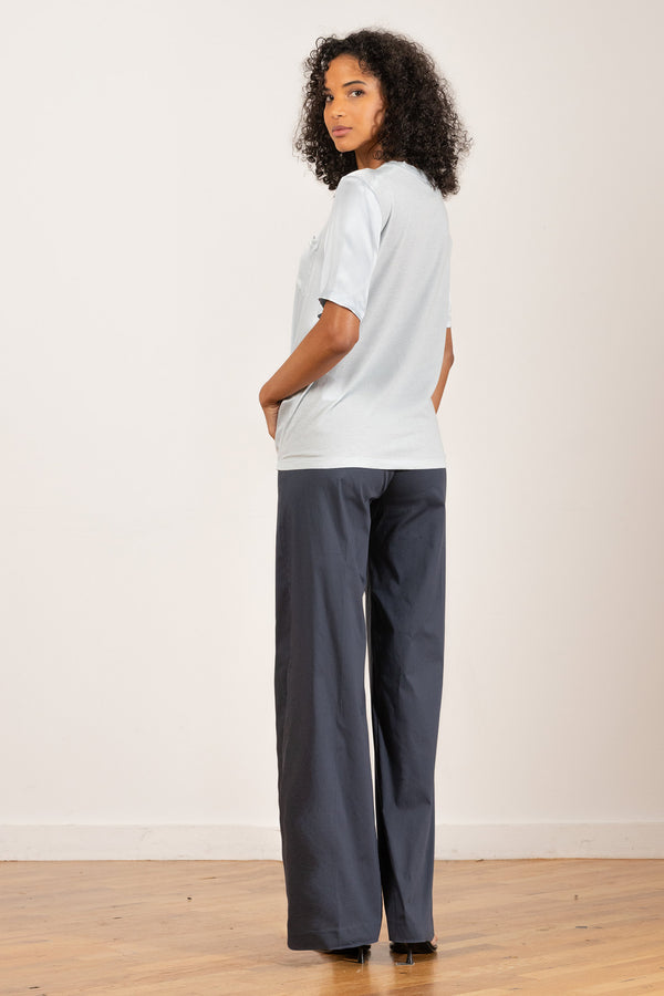 Avenue Montaigne FLAVIA Poplin Nova Blue