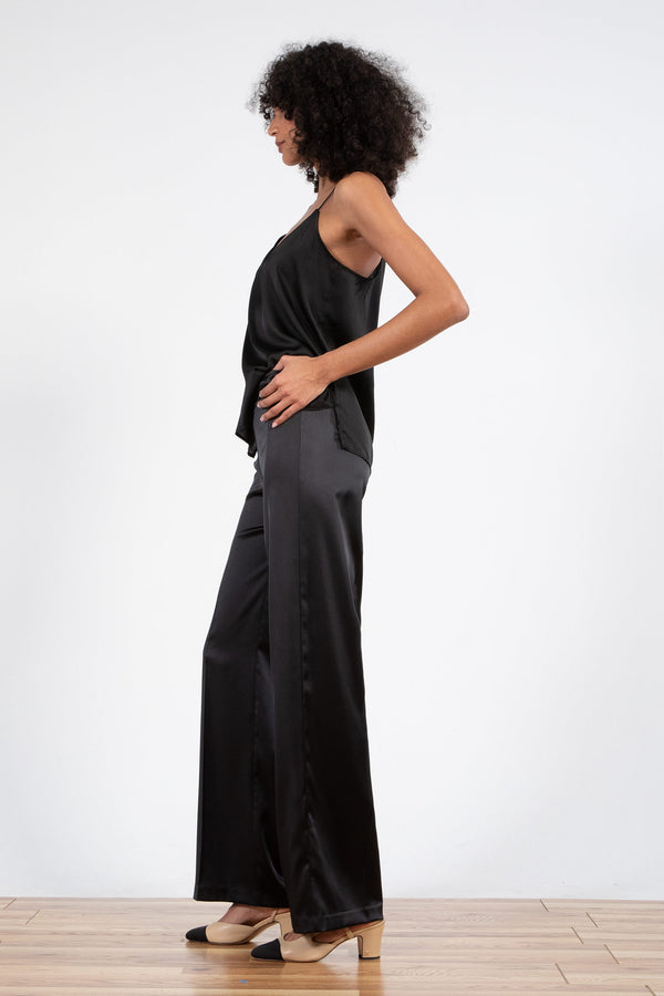 Avenue Montaigne FLAVIA Satin Black